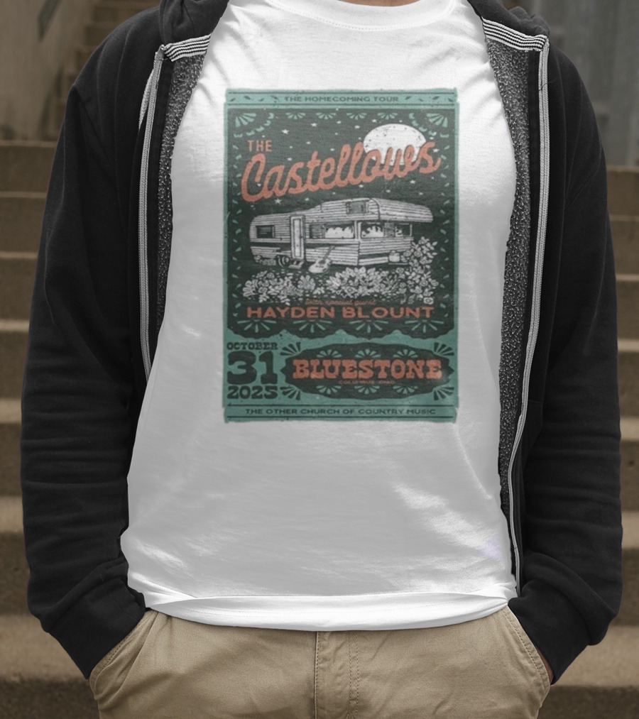 The Castellows Homecoming Tour Hayden Blount Bluestone Columbus October 31 2025 T-Shirt