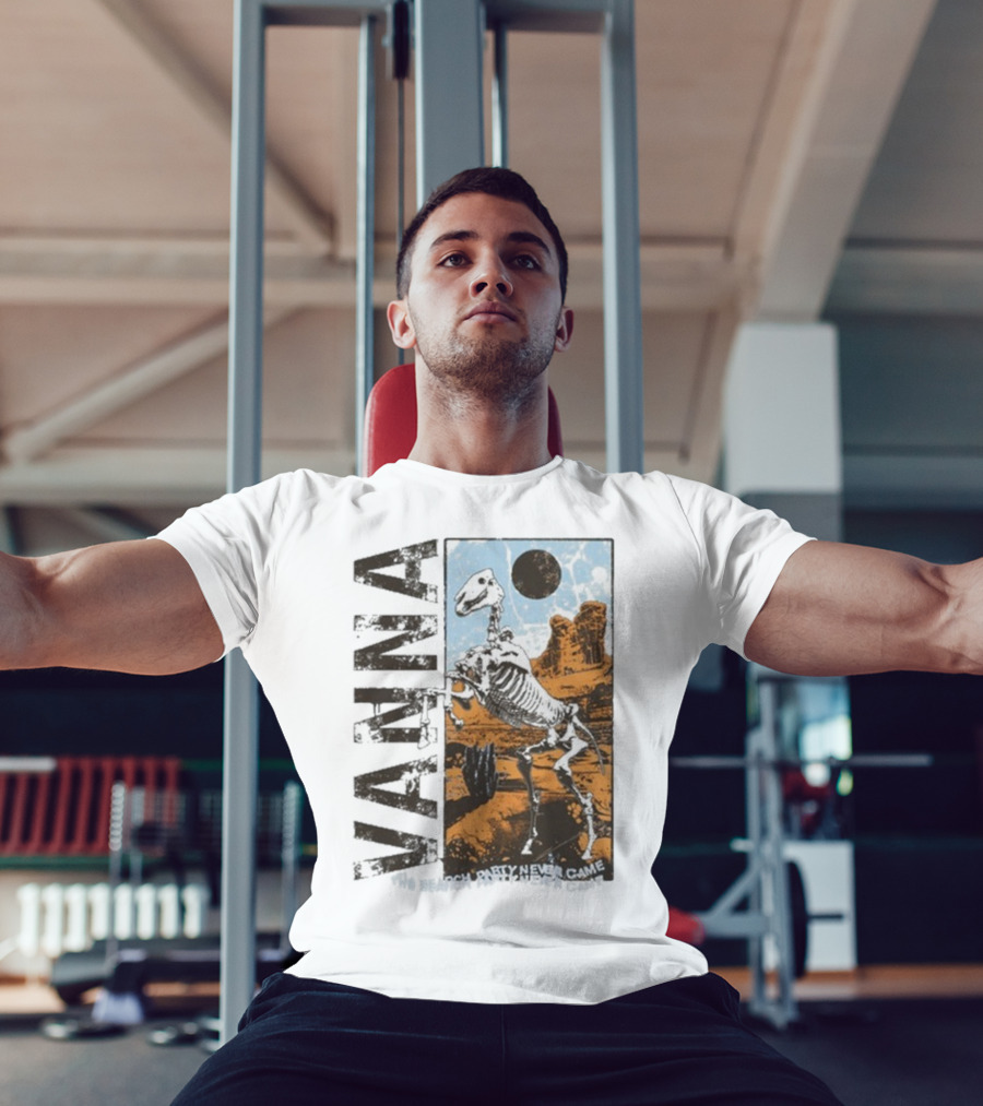 Vanna The Search Party Never Came Skeleton Desert Landscape T-Shirt