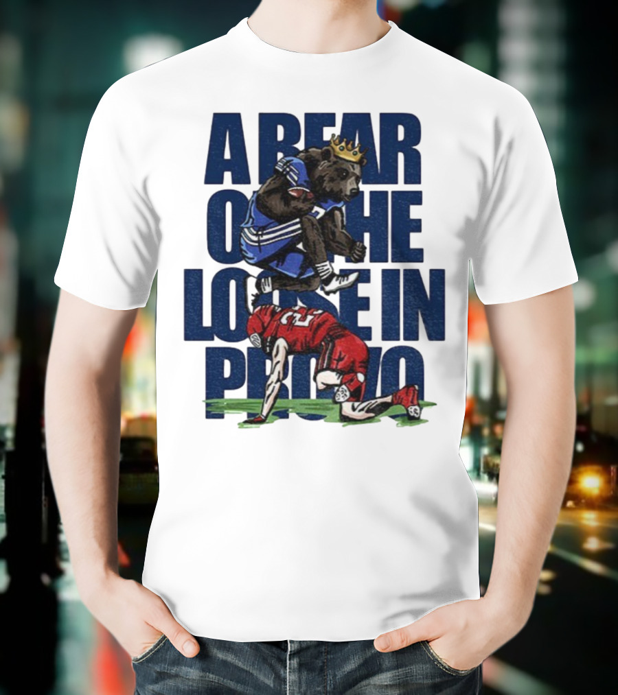 A Bear On The Loose In Provo Jump Over Kansas City Chief T-Shirt