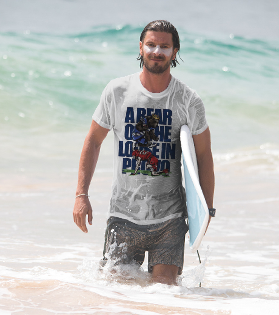 A Bear On The Loose In Provo Jump Over Kansas City Chief T-Shirt