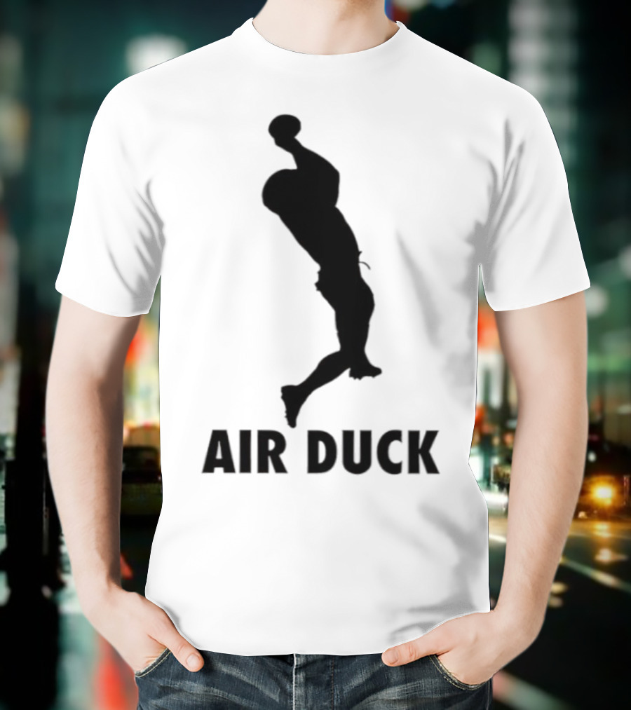 Air Duck Dunk Silhouette Jordan Parody T-Shirt