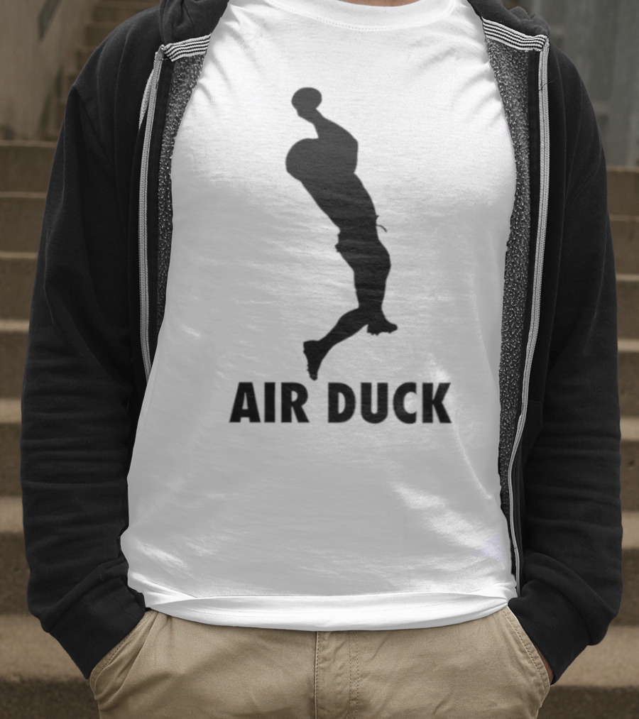 Air Duck Dunk Silhouette Jordan Parody T-Shirt