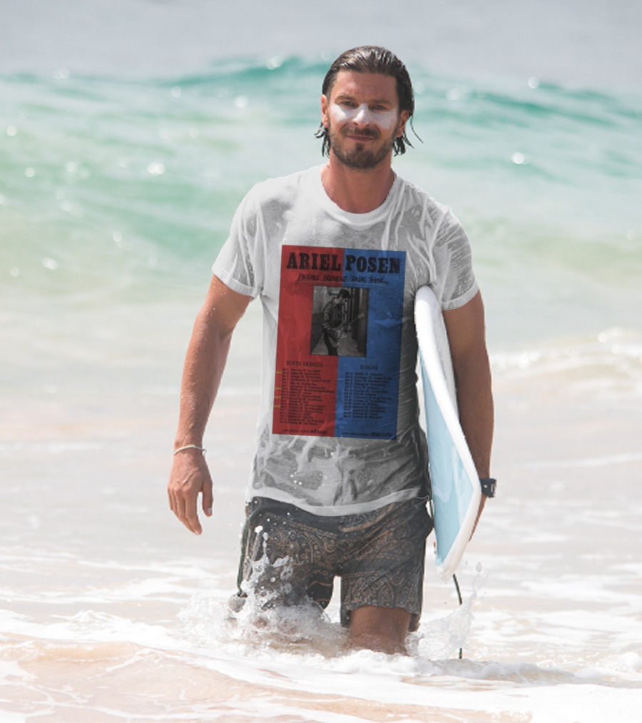 Ariel Posen Future Present Tense Tour North America Europe 2025 2026 Special Guests Wendigo Cathal Murphy T-Shirt