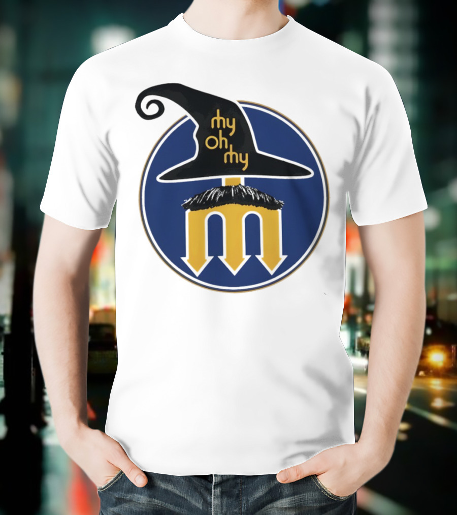 Seattle Mariners Cal Raleigh My Oh My Trident 2025 MLB MVP Magic T-Shirt