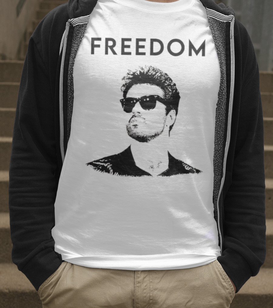 George Michael Freedom Retro Tribute T-Shirt