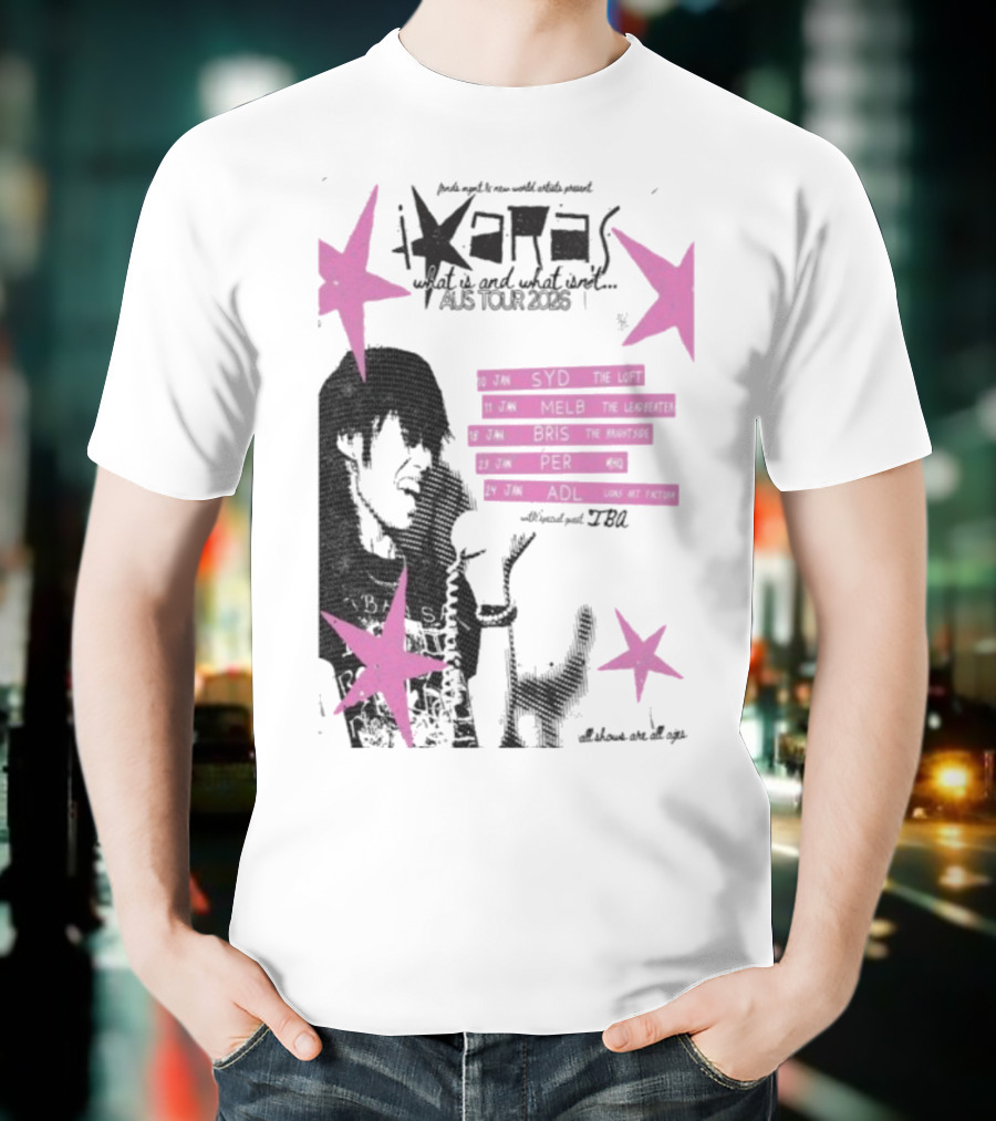 Ixara AUS Tour 2026 June Dates SYD MELB BRIS PER ADL T-Shirt