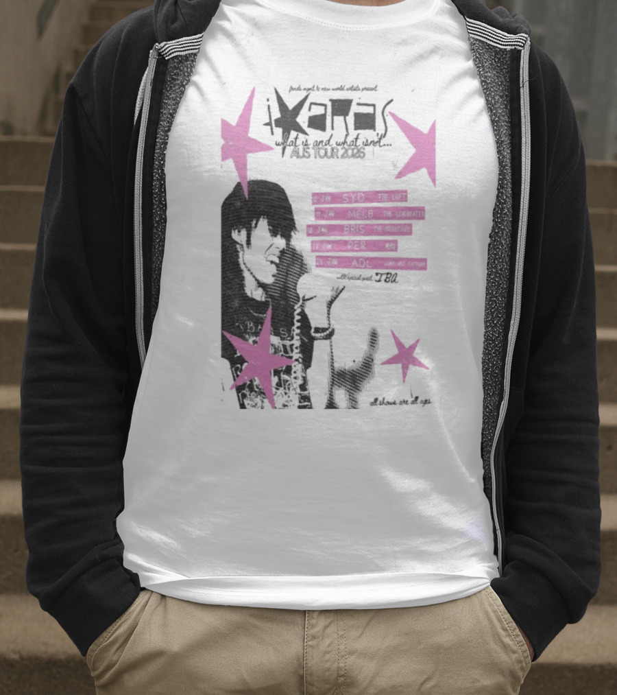 Ixara AUS Tour 2026 June Dates SYD MELB BRIS PER ADL T-Shirt