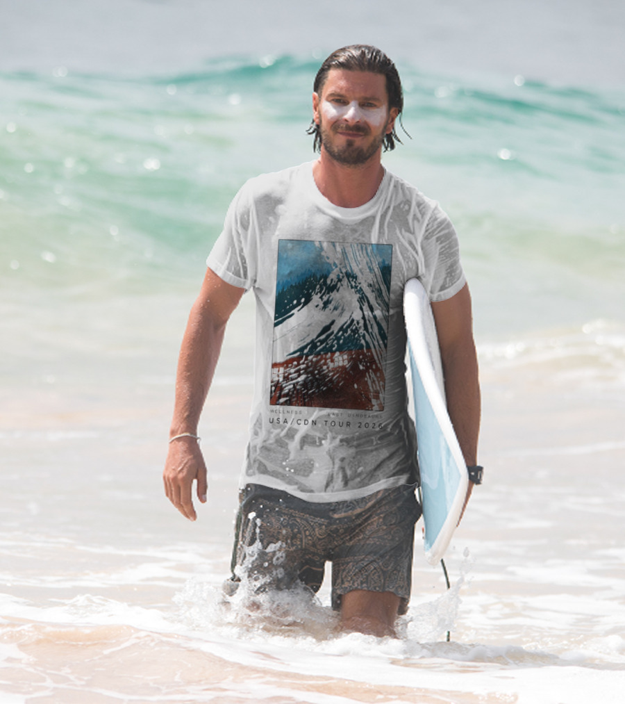 Wellness Last Dinosaurs USA CDN Tour 2026 T-Shirt