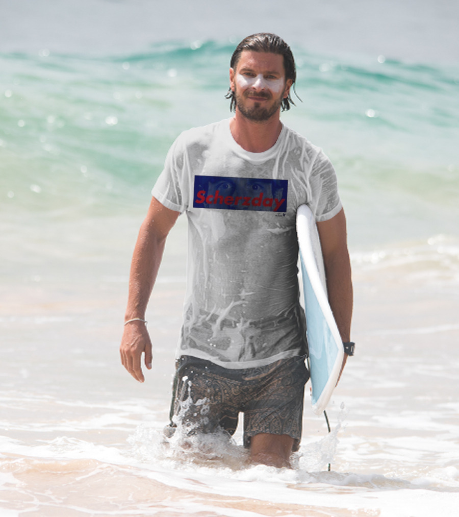 Max Scherzer Scherzday Eyes Toronto Blue Jays T-Shirt