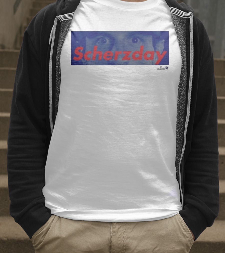Max Scherzer Scherzday Eyes Toronto Blue Jays T-Shirt