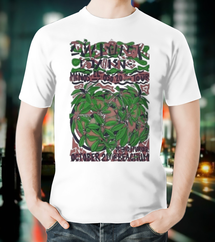 Minus The Bear VOXEL Florida Tour The Beacham October 21 2025 T-Shirt