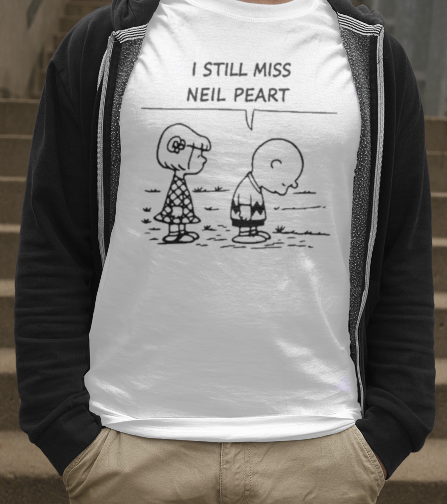 Charlie Brown Lucy Peanuts I Still Miss Neil Peart T-Shirt