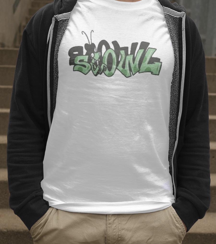 Scowl Fall Tour 2025 Praying Mantis Graffiti Style T-Shirt