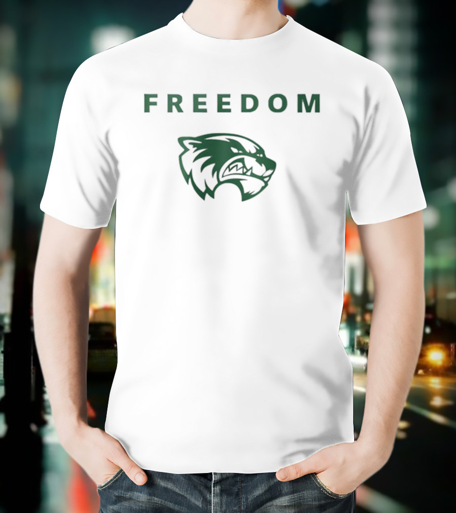 Utah Valley Freedom Wolverine Logo T-Shirt