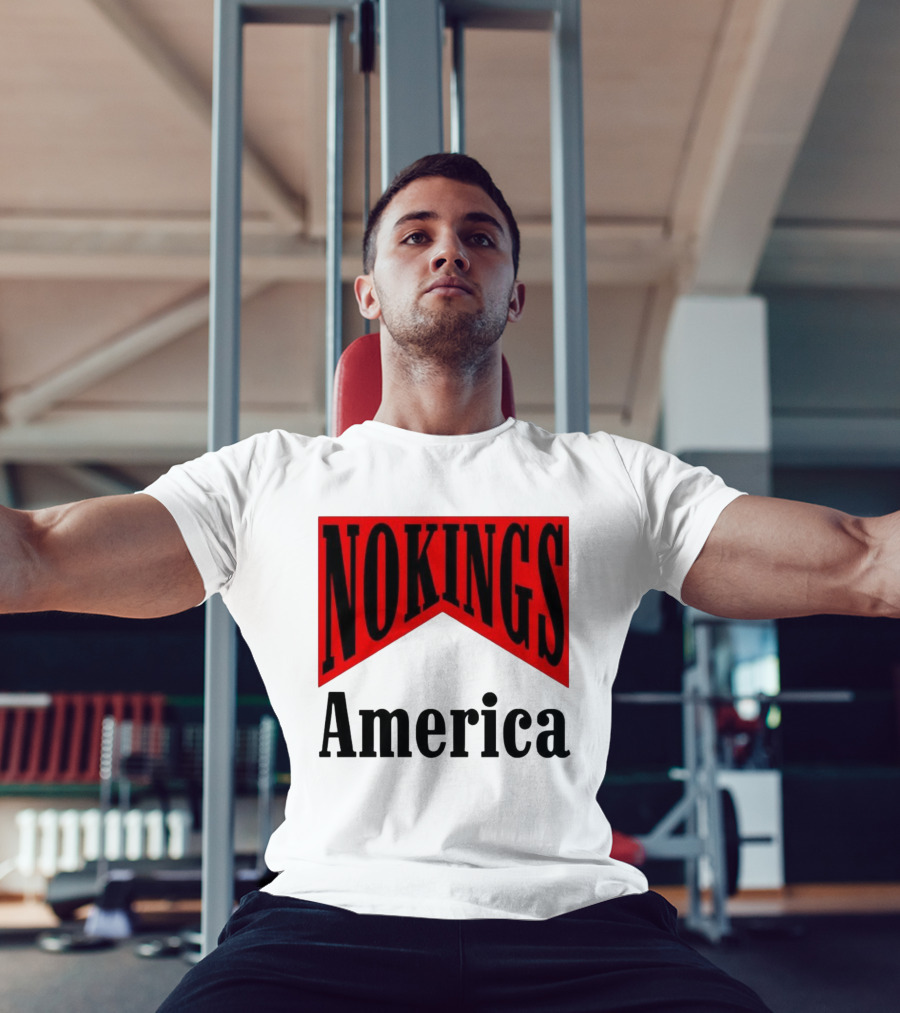 NOKINGS America Medicine Packaging Sarcastic Fashion T-Shirt