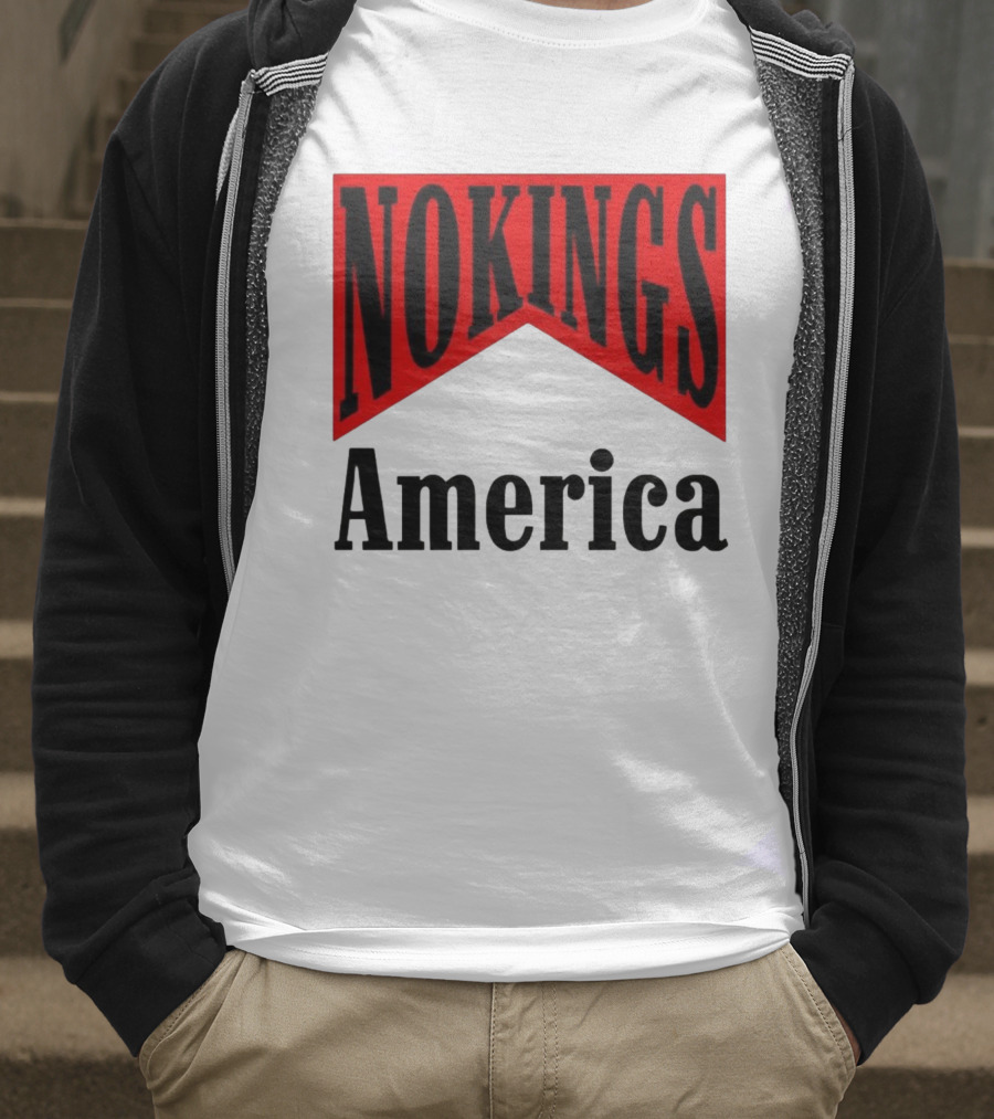 NOKINGS America Medicine Packaging Sarcastic Fashion T-Shirt