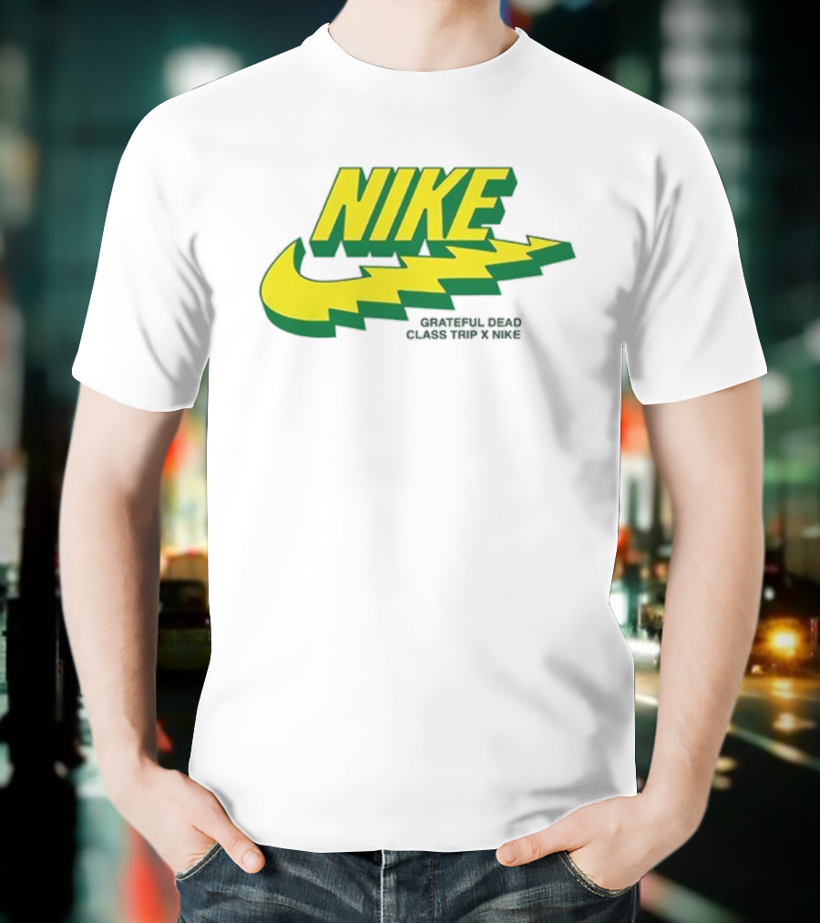 Oregon Ducks Grateful Dead Class Trip Nike Any Morning Any Evening Any Day T-Shirt