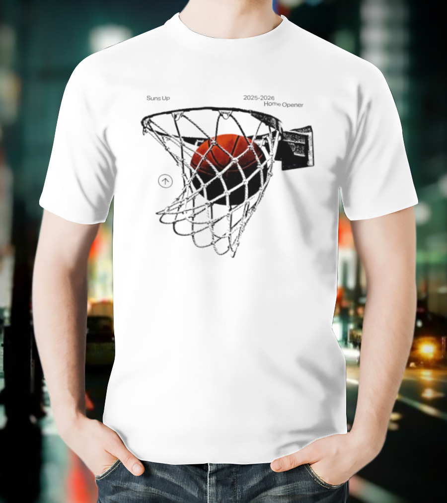 Phoenix Suns October 22nd 2025 Season Opener Basketball 2025 2026 T-Shirt