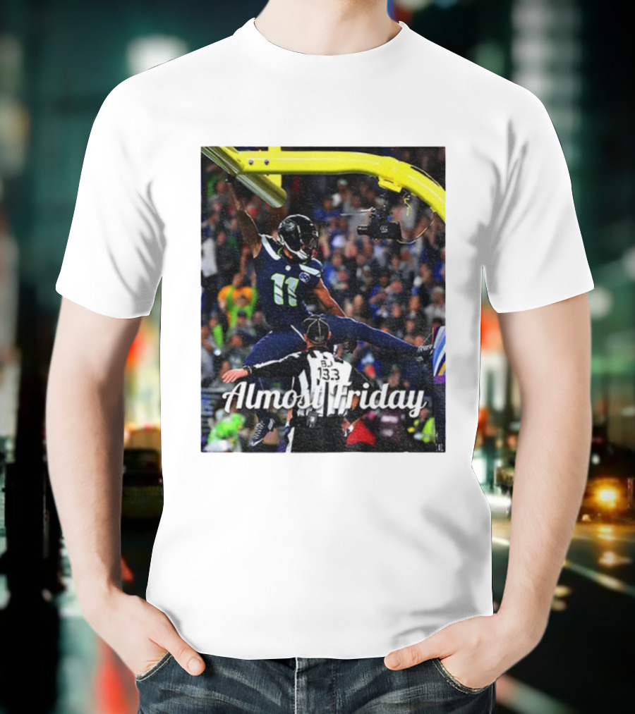 Shaquem Griffin Seattle Seahawks Linebacker NFL Football Almost Friday Game Day Celebrations T-Shirt