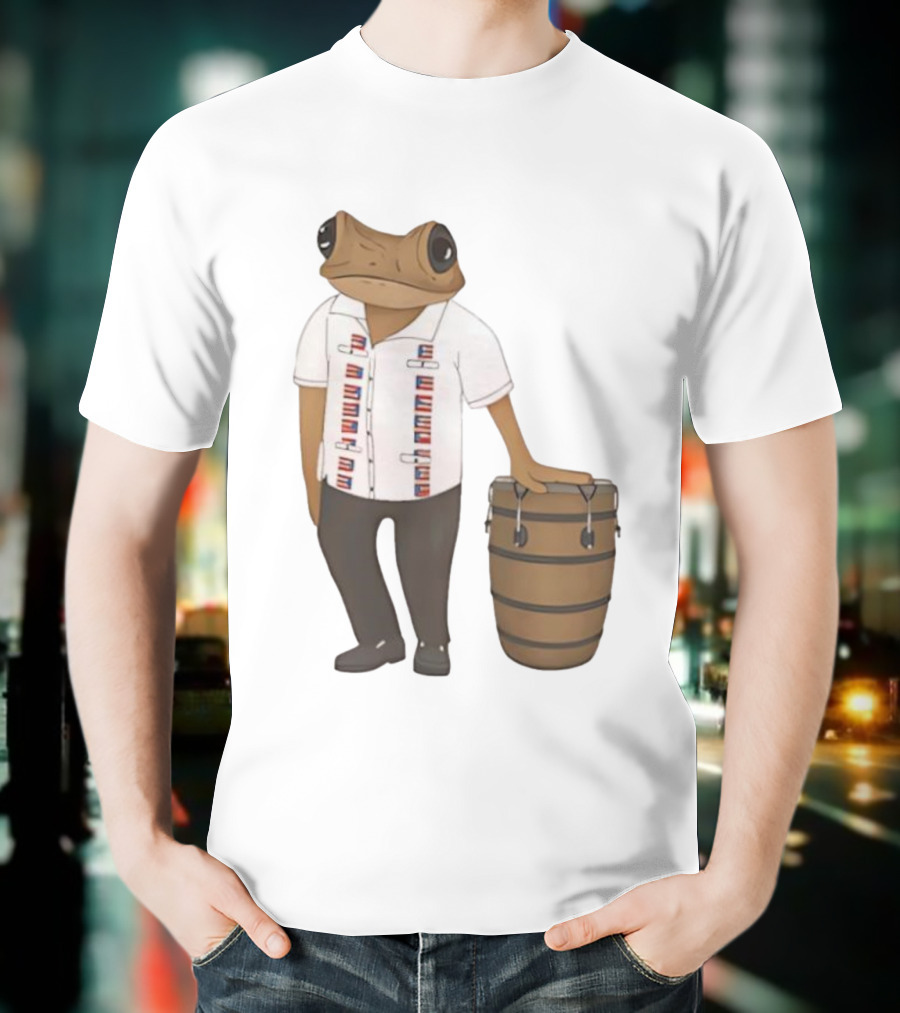 Concho Puerto Rican Debí Tirar Más Fotos Bad Bunny Album Frog Island Style Retro Vintage 주影视개발技能 T-Shirt