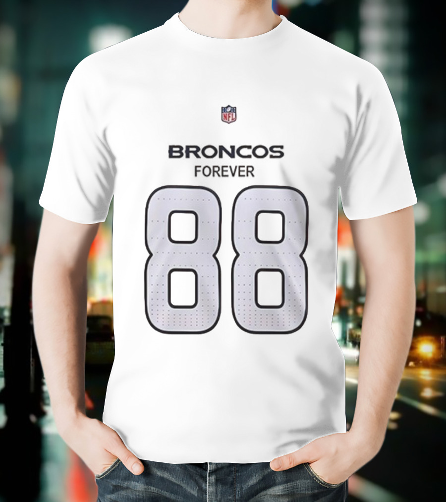 Demaryius Thomas Denver Broncos NFL Forever 88 T-Shirt