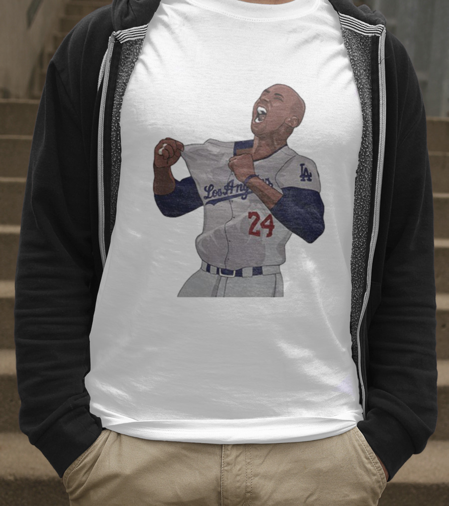 Los Angeles Mamba 24 Dodgers Iconic Tribute T-Shirt