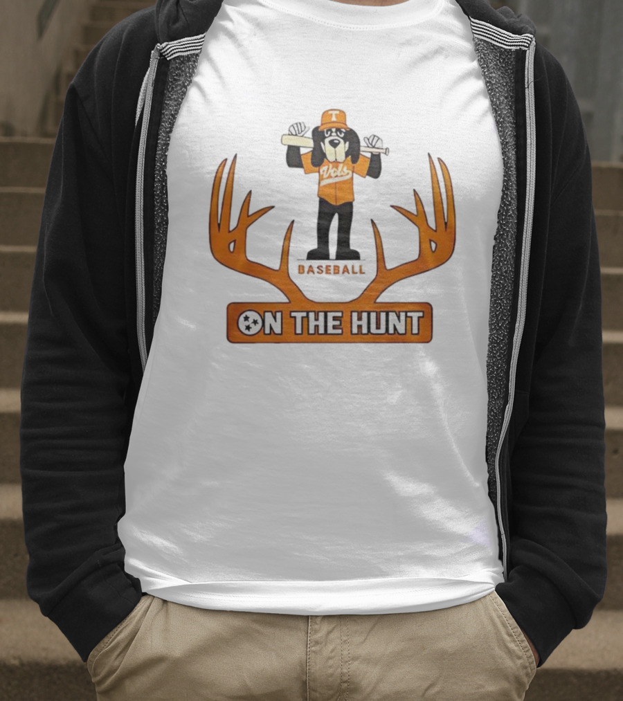 Tennessee Volunteers Baseball Vols On The Hunt T-Shirt
