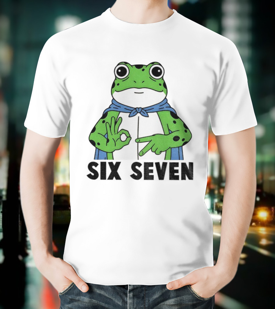Portland Frog Six Seven Anti Fascism Meme T-Shirt