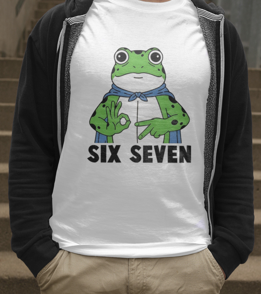 Portland Frog Six Seven Anti Fascism Meme T-Shirt
