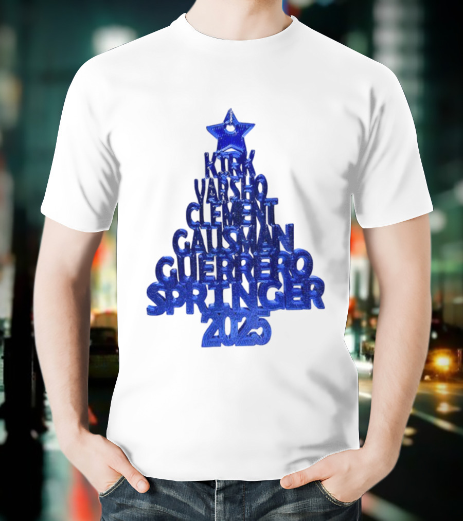 5th Inning World Series Freddie Freeman Kirk Mano Clement Gausman Guerrero Springer 2023 T-Shirt