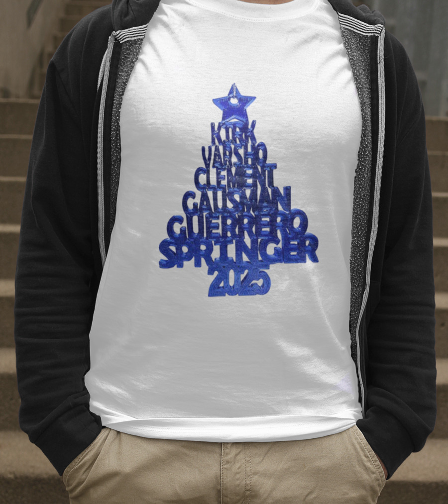 5th Inning World Series Freddie Freeman Kirk Mano Clement Gausman Guerrero Springer 2023 T-Shirt