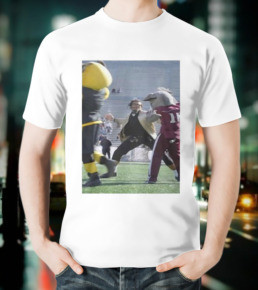 Cam Newton Versus Alabama Crimson Tide Mascot Sports Encounter T-Shirt