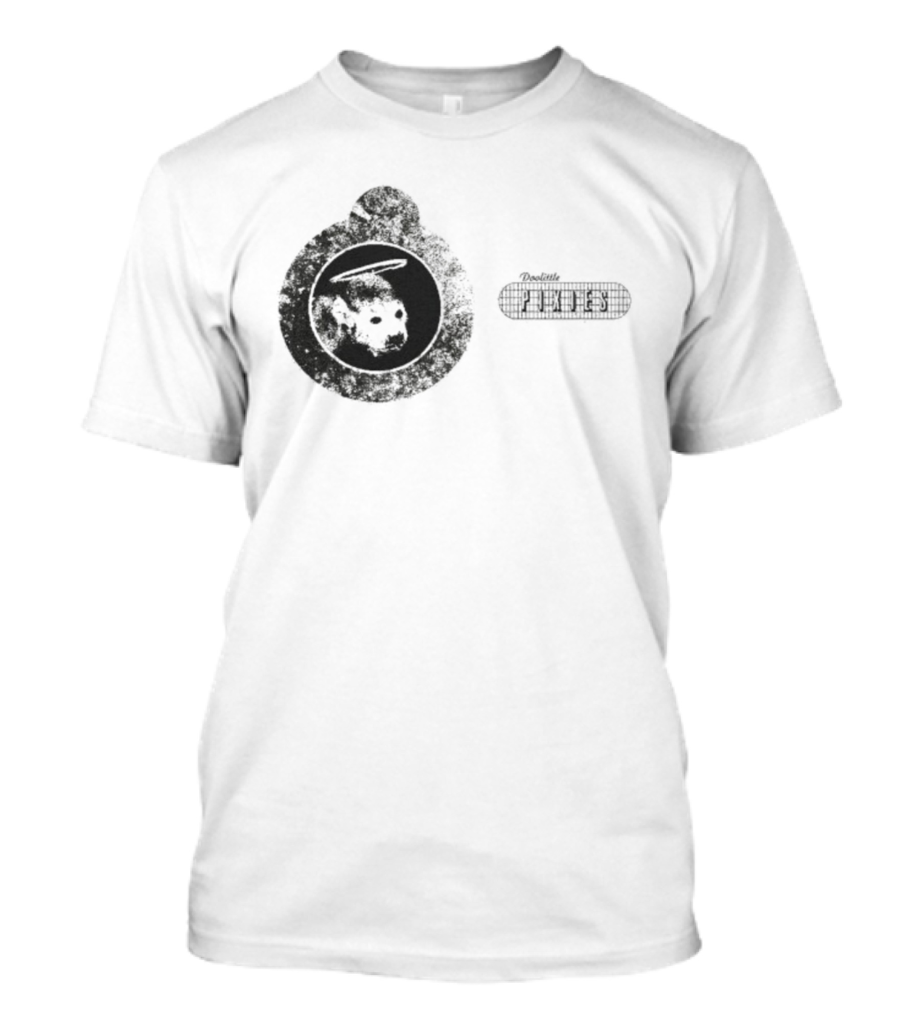 Pixies Doolittle Album Cover Monkey Circle Design T-Shirt