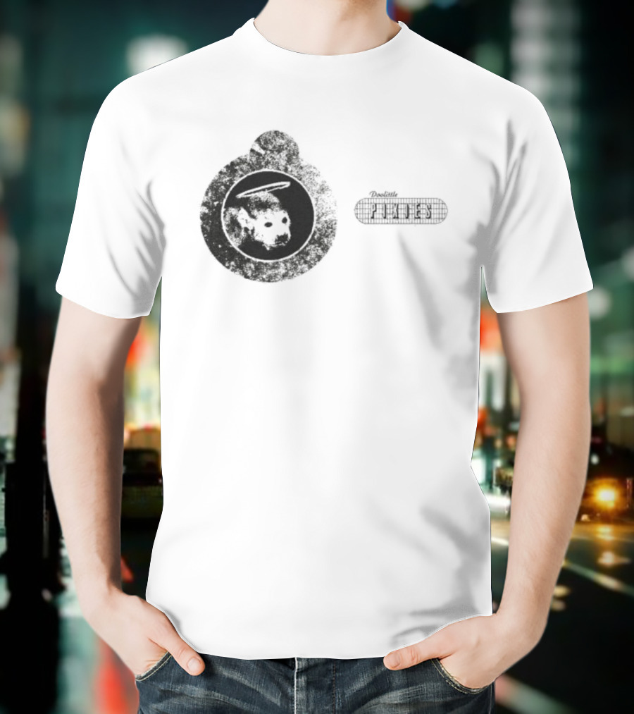 Pixies Doolittle Album Cover Monkey Circle Design T-Shirt