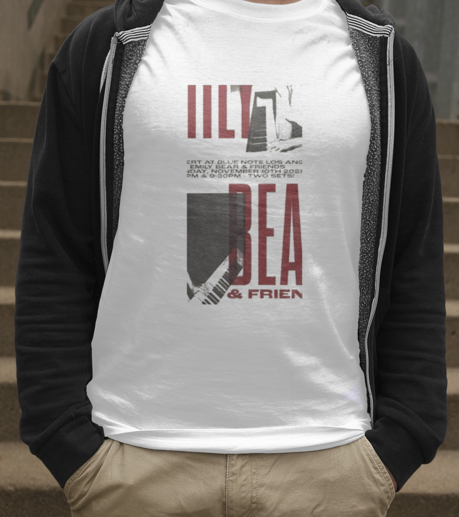 Emily Bear And Friends Live Performance November 10 2025 Blue Note Los Angeles T-Shirt