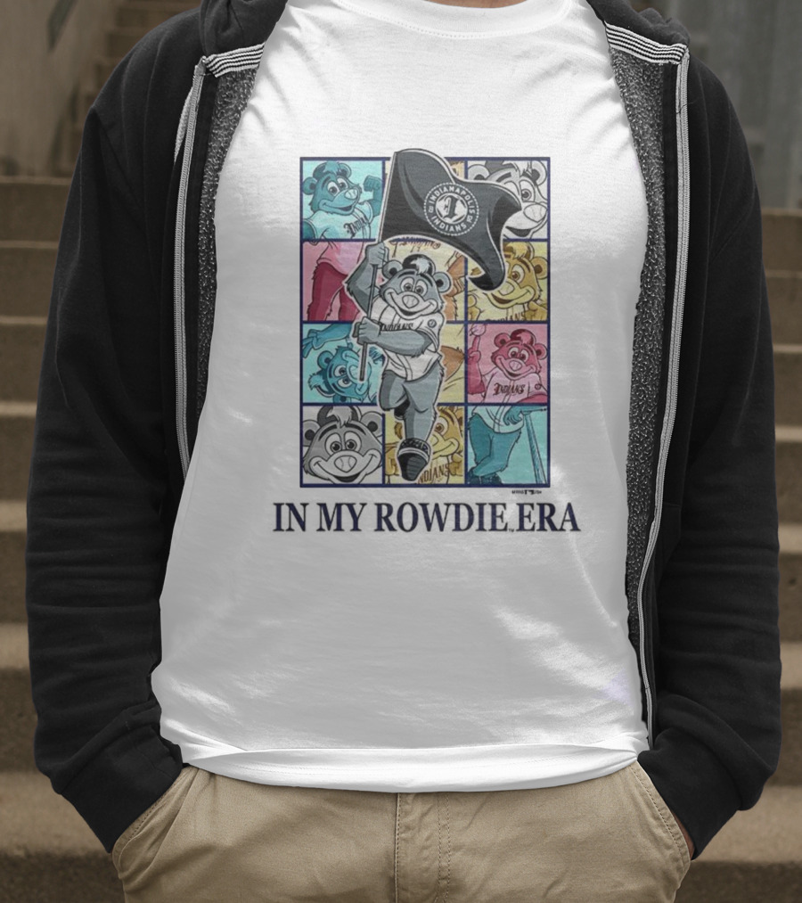 Indianapolis Indians Mascot In My Rowdie Era Fan Art T-Shirt