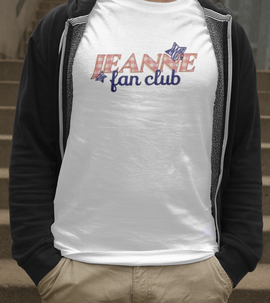 Jeanne Fan Club Star Academy Checkered Butterfly T-Shirt