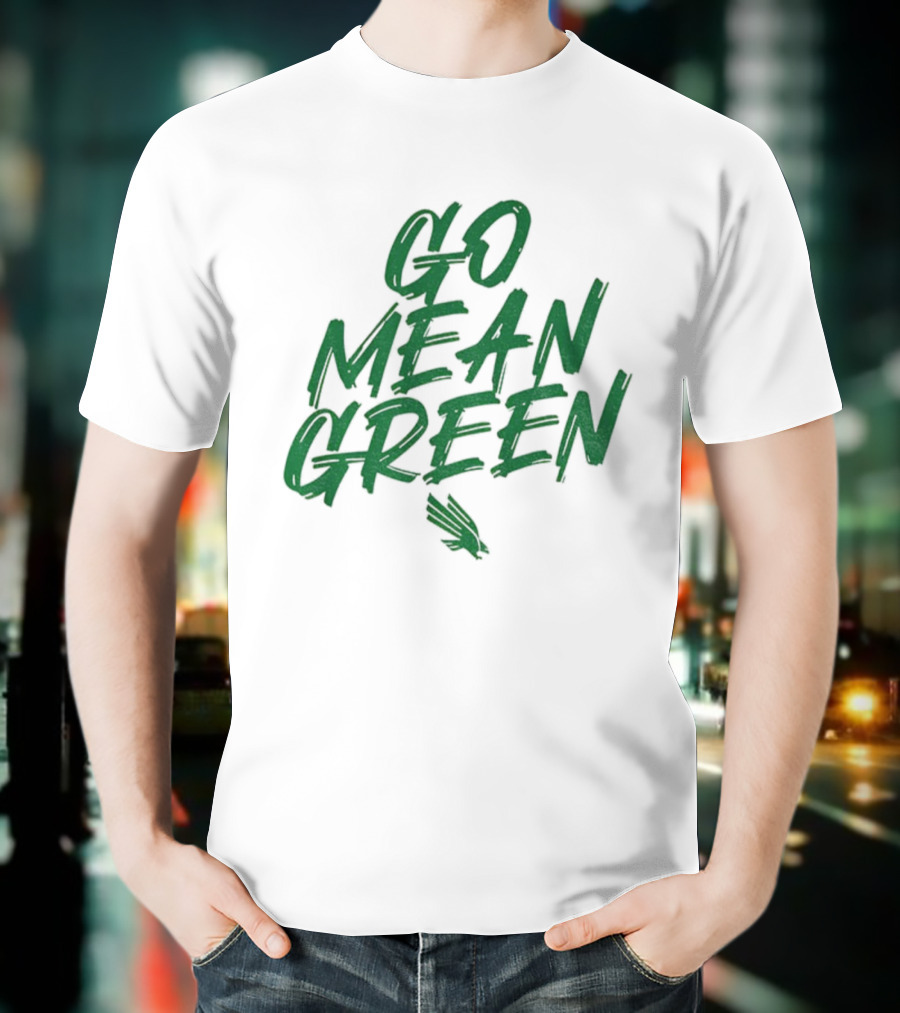 UNT North Texas Go Mean Green Spirit T-Shirt