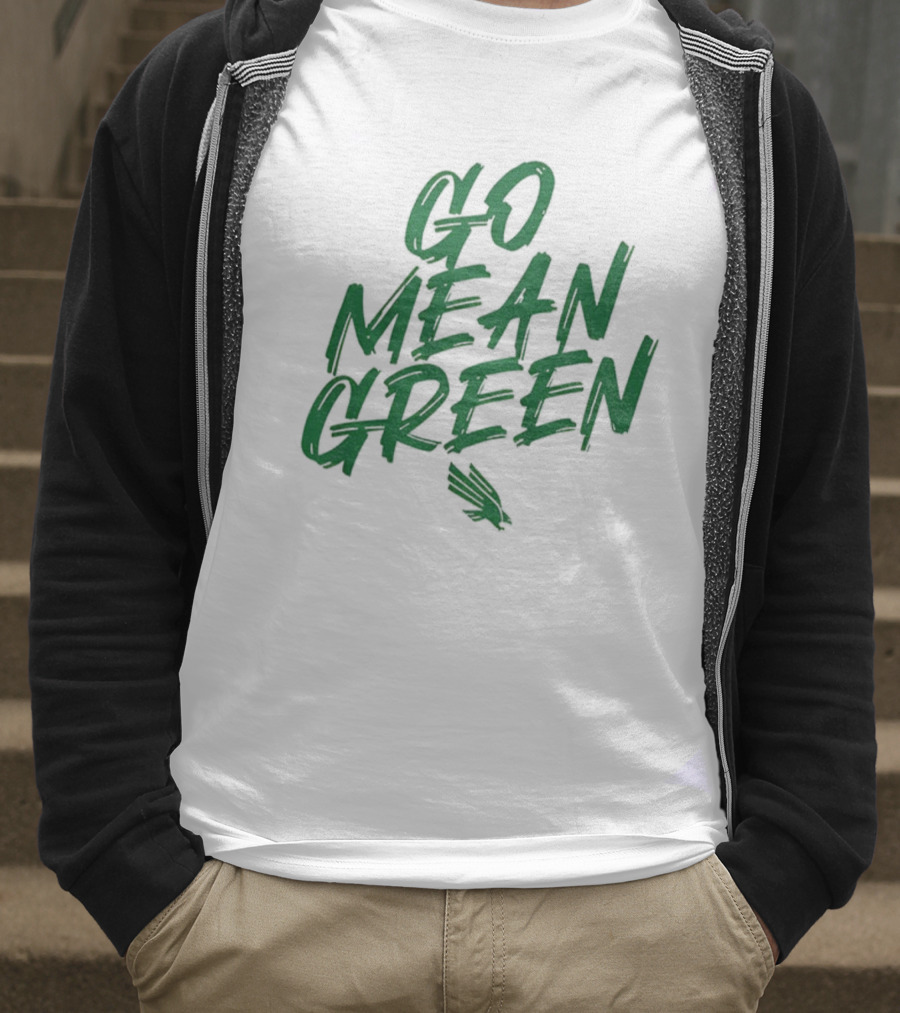 UNT North Texas Go Mean Green Spirit T-Shirt