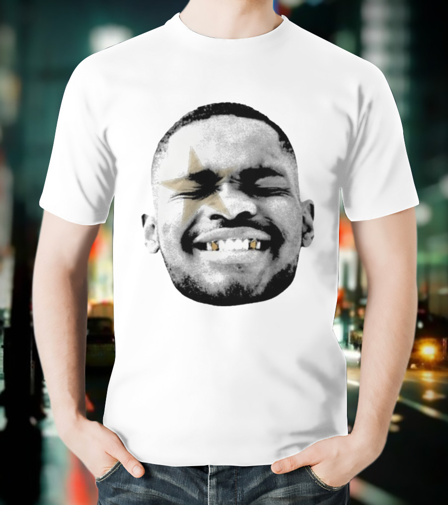 Santan Dave Star Face Grin Icon Gold Teeth T-Shirt