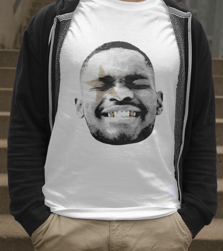 Santan Dave Star Face Grin Icon Gold Teeth T-Shirt