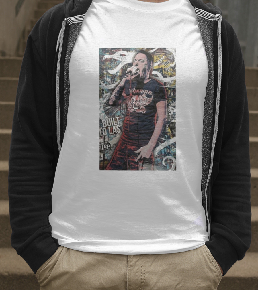 Sick Of It All Built To Last Lou Koller Hardcore Punk NYC Street Art Skull Tattoo T-Shirt
