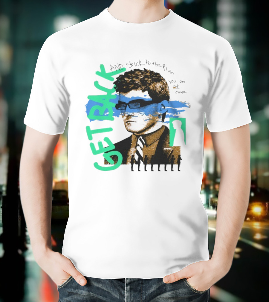 Skibidi Toilet Get Back Secret Agent Stick To The Plan T-Shirt