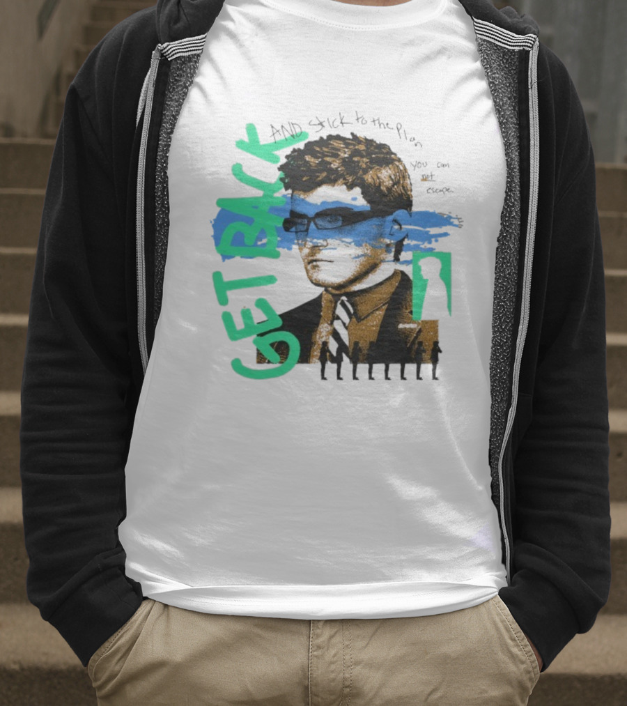 Skibidi Toilet Get Back Secret Agent Stick To The Plan T-Shirt