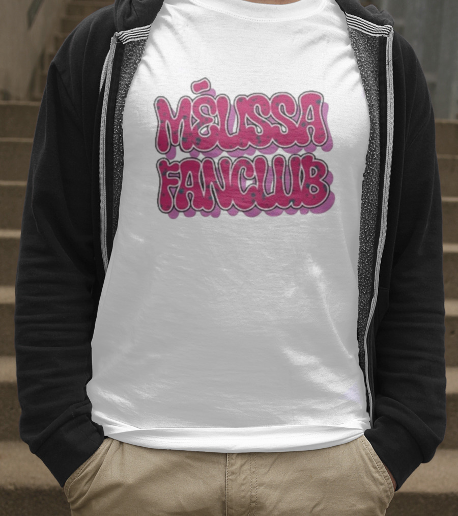 Melissa Fanclub Star Academy Plum Bubble Letters T-Shirt