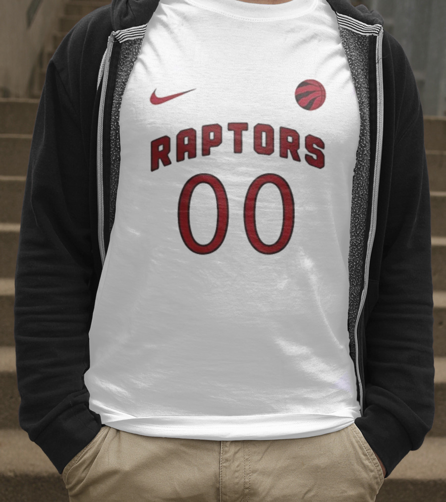 Nike Raptors 00 Toronto Basketball Mascot T-Shirt