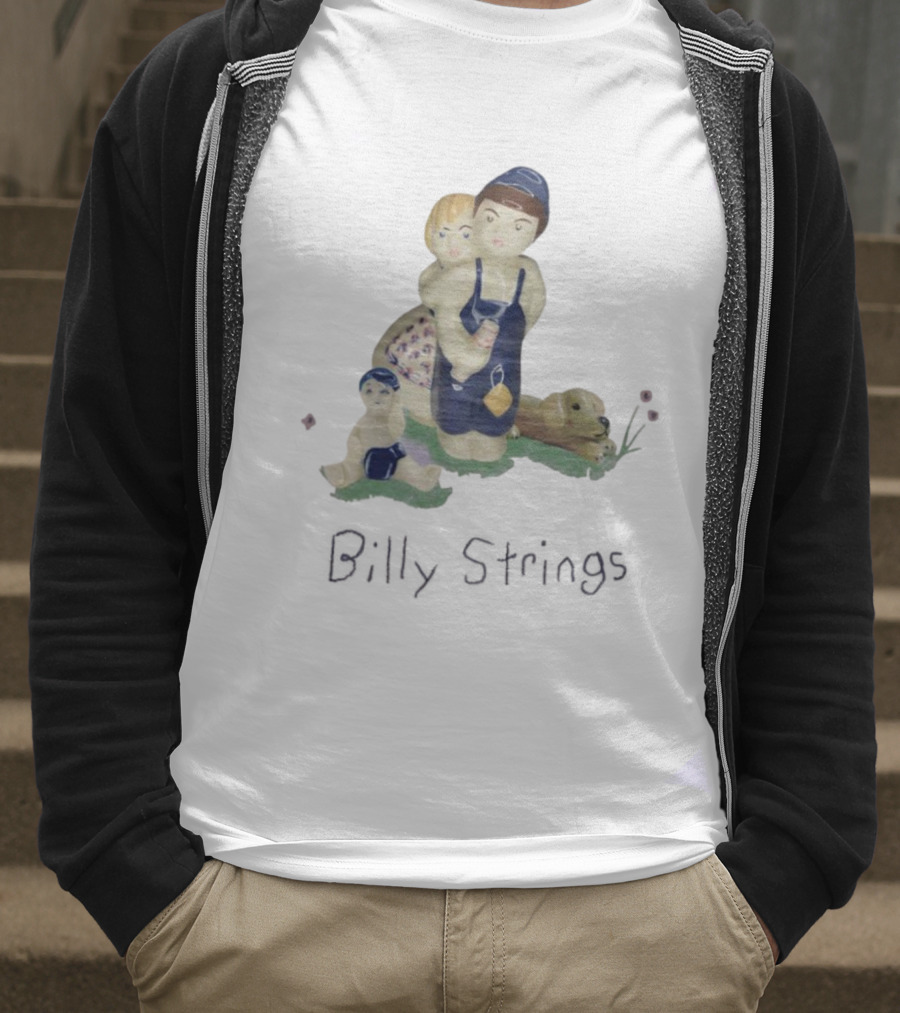 Billy Strings The Family Strings Figurine Style T-Shirt