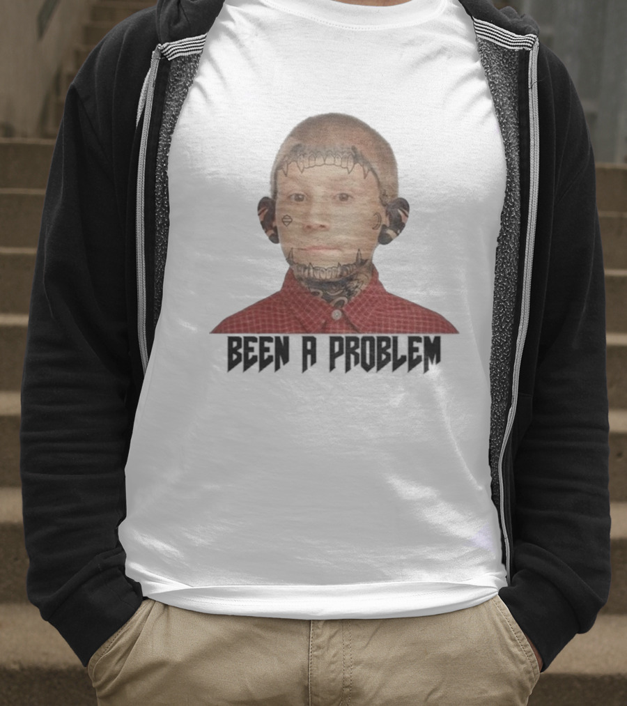 Caskey Tattoo Face Been A Problem T-Shirt