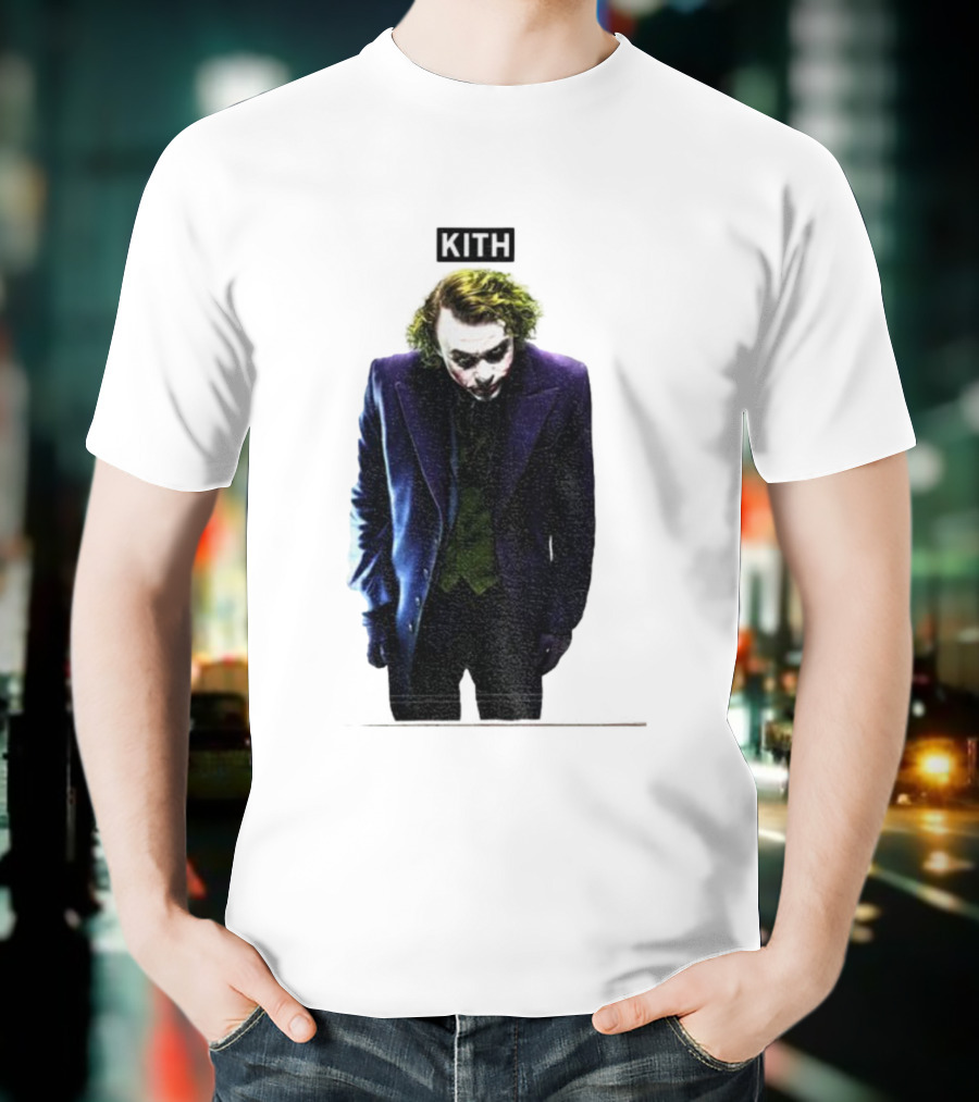 Dodgers Batman Kith Joker Collaboration T-Shirt