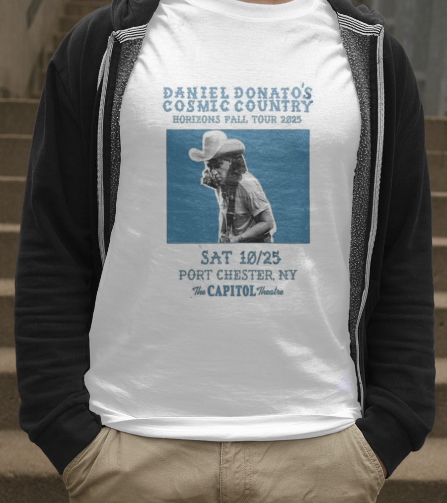 Daniel Donato’s Cosmic Country 2025 Live At The Capitol Theatre Port Chester NY T-Shirt
